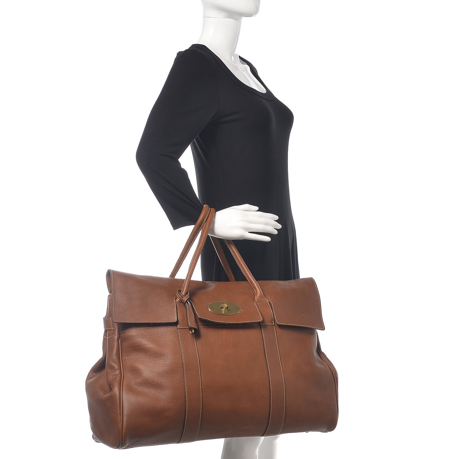 Mulberry Natural Leather Piccadilly Oak 2 of 10