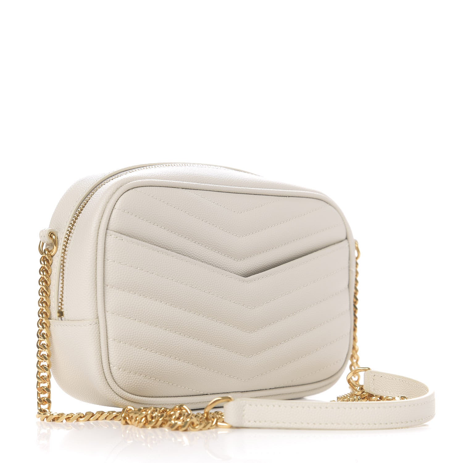 Saint Laurent Grain De Poudre Matelasse Monogram Mini Lou Camera Bag 3 of 10