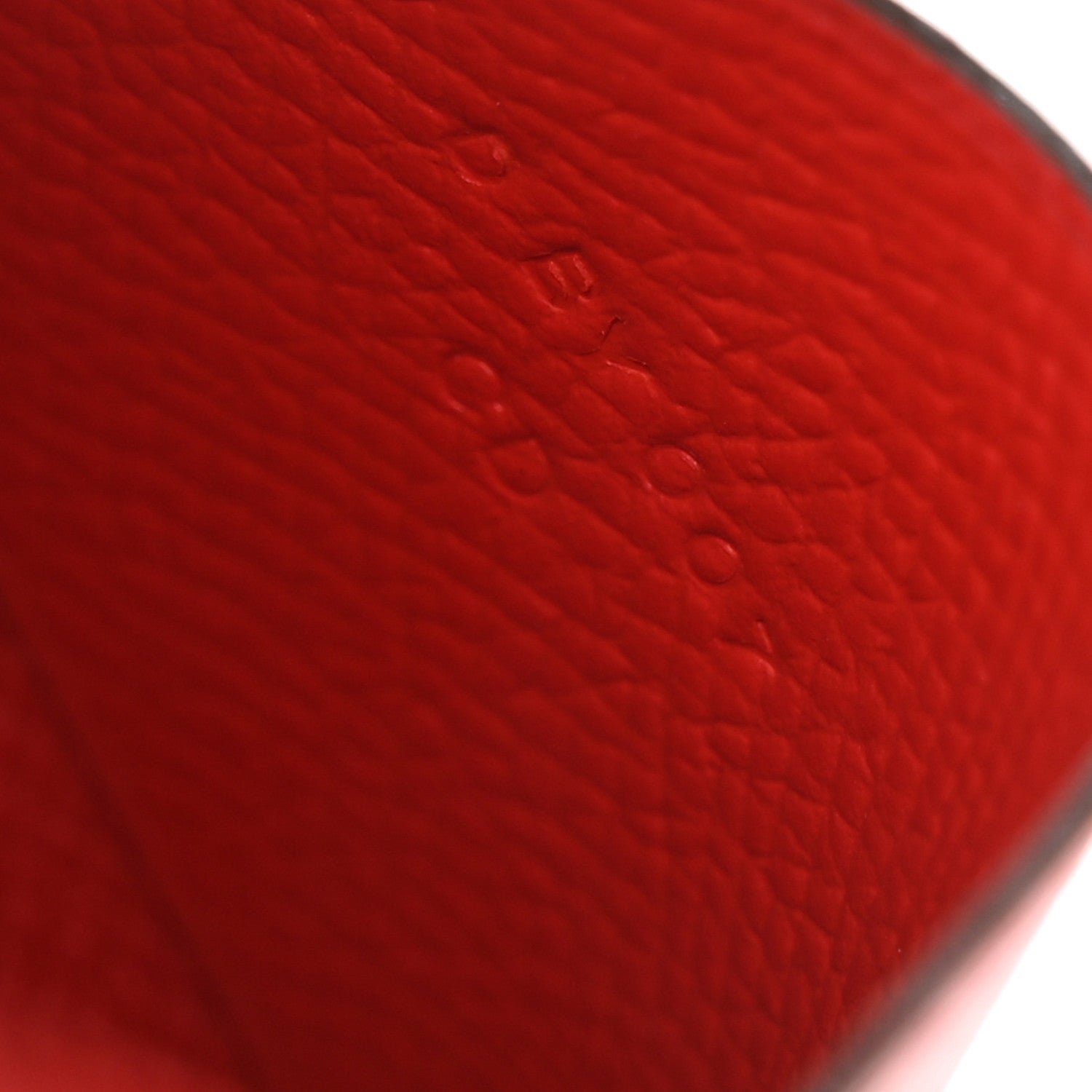 Hermes Epsom Calvi Card Case Rouge De Coeur 9 of 9