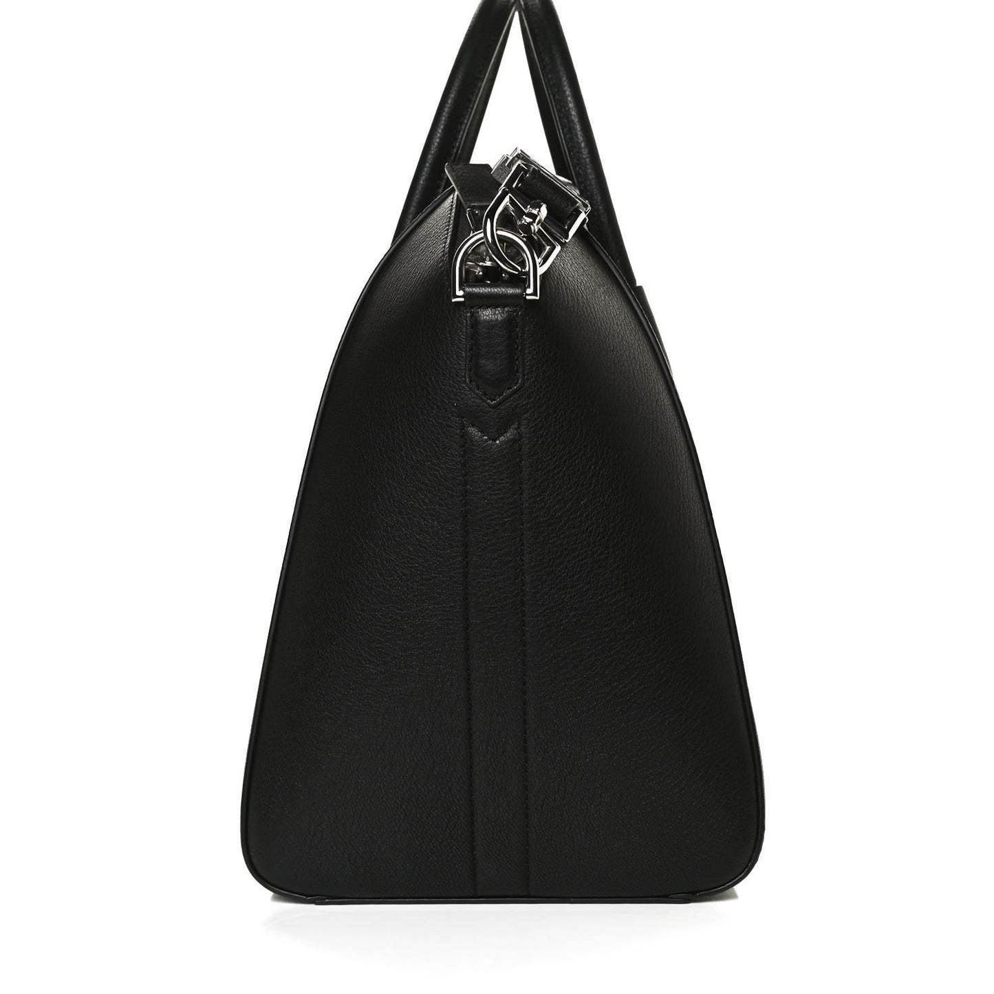 Sugar Goatskin Medium Antigona Black