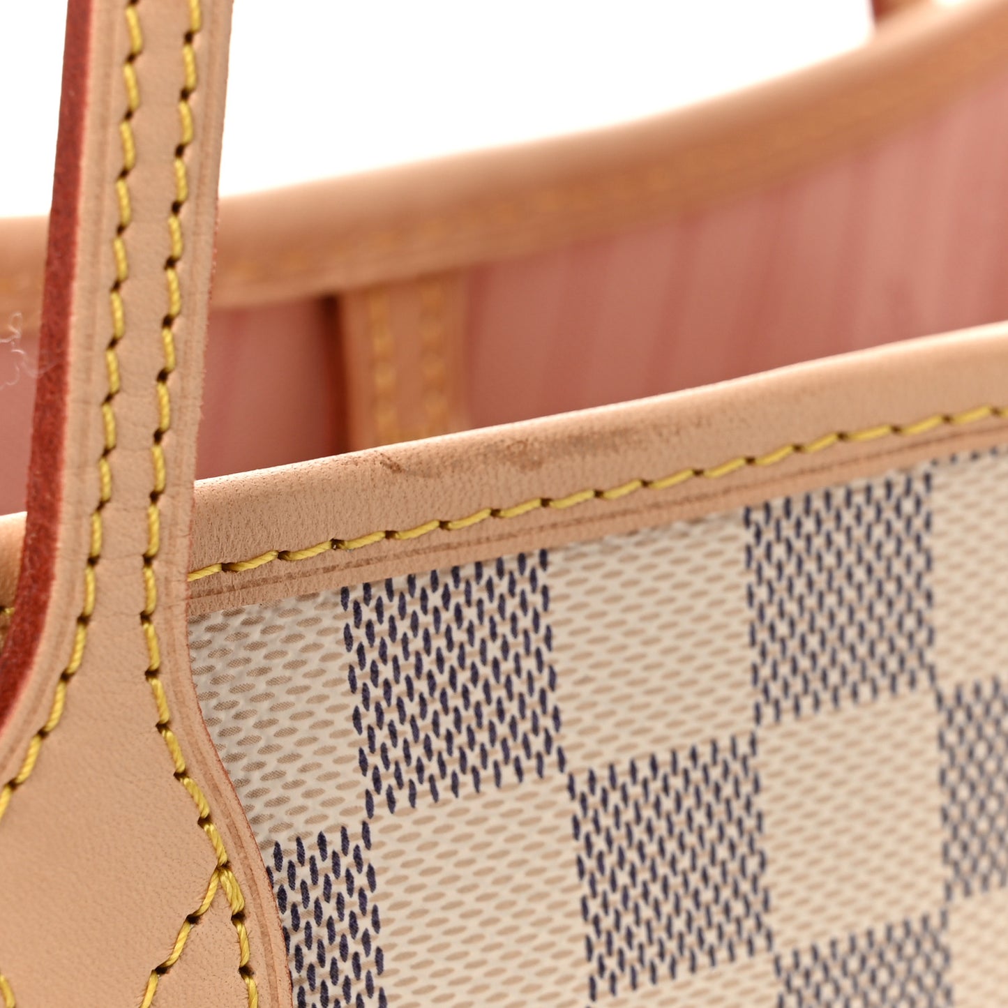 Damier Azur Neo Neverfull GM Rose Ballerine