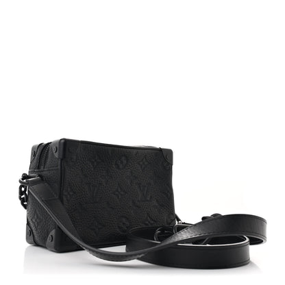Louis Vuitton Taurillon Monogram Mini Soft Trunk Black 3 of 11