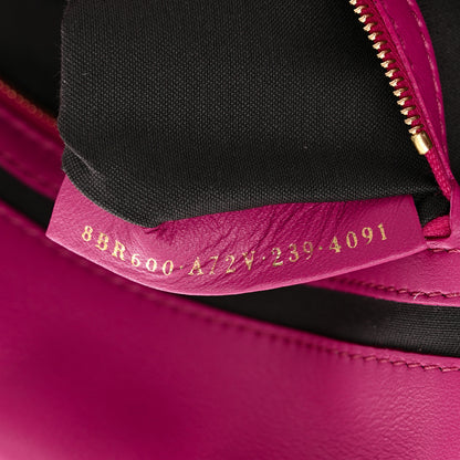 Fendi Nappa FF 1974 Embossed Baguette Ciclamino Pilar 7 of 10