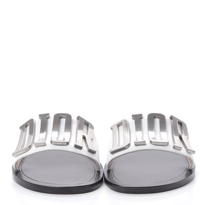 Christian Dior Calfskin Dio(r)evolution 10mm Slide Sandals 38 Off White 2 of 9
