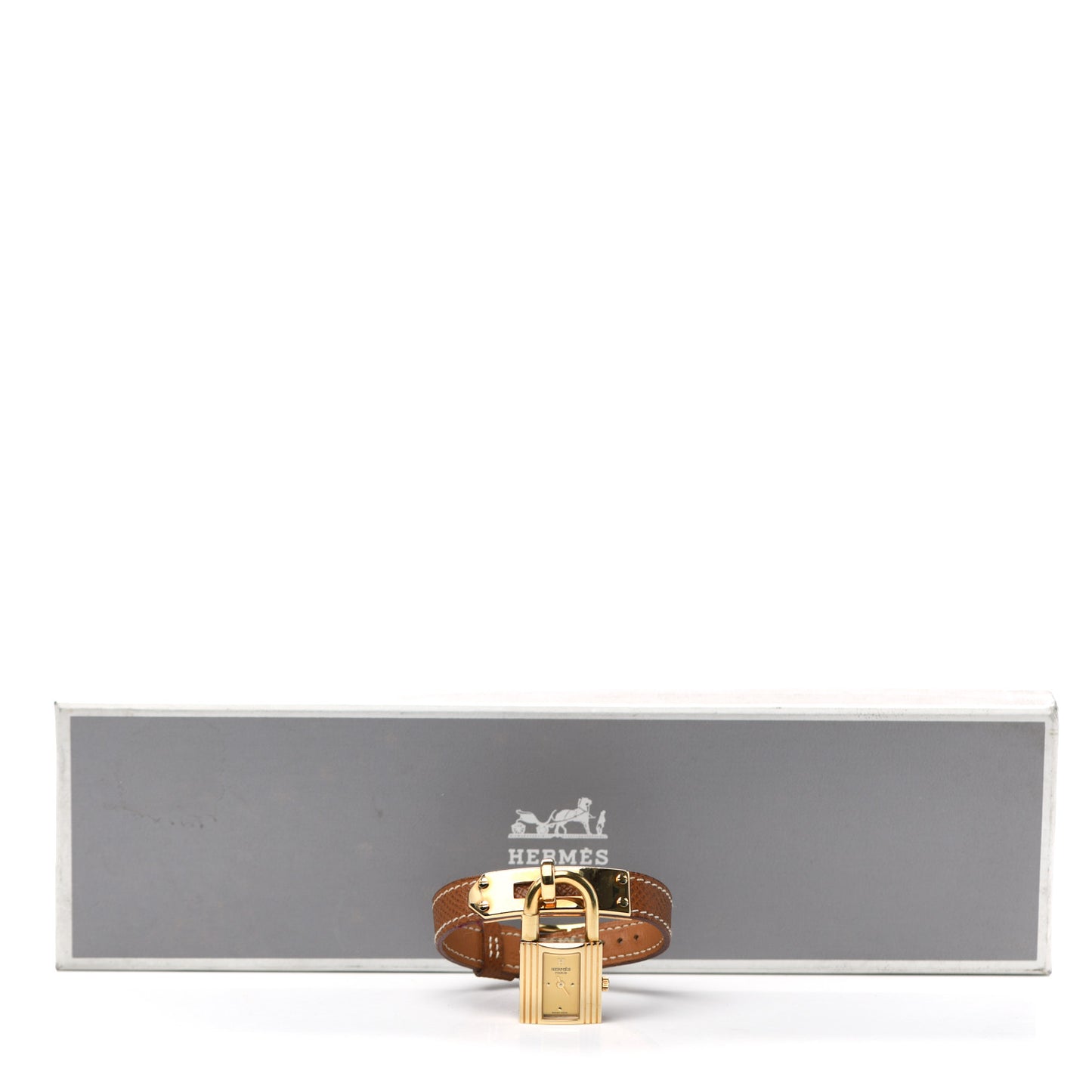 Stainless Steel Courchevel 20mm Kelly Cadena Quartz Watch Gold