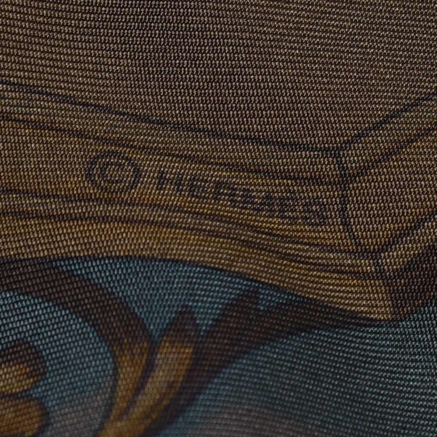 Silk Dip Dye Astrologie Scarf 90 Bronze Poivre