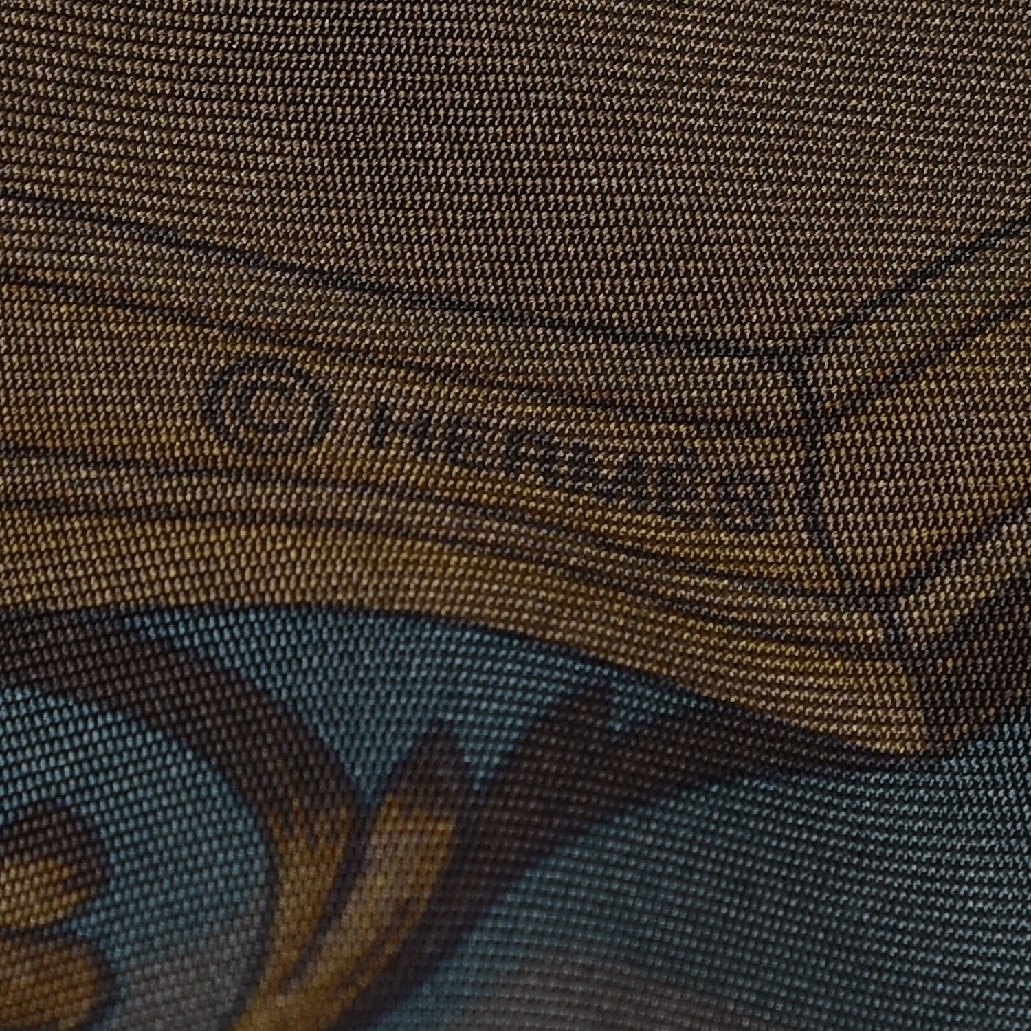 Hermes Silk Dip Dye Astrologie Scarf 90 Bronze Poivre 3 of 5