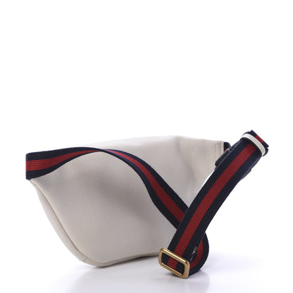 Gucci Grained Calfskin Small Logo Belt Bag White 2 of 9