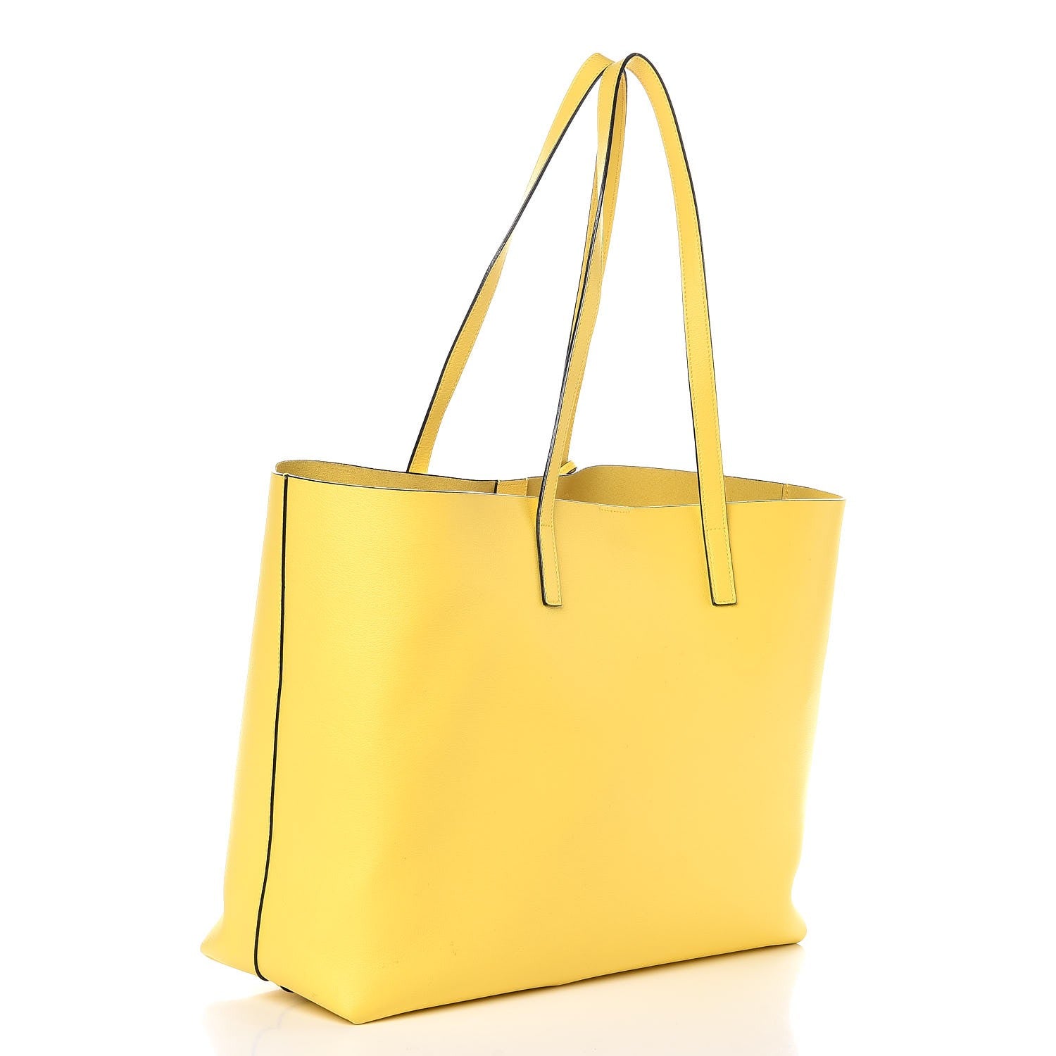 Saint Laurent Calfskin Large Shopping Tote Soleil 4 of 12