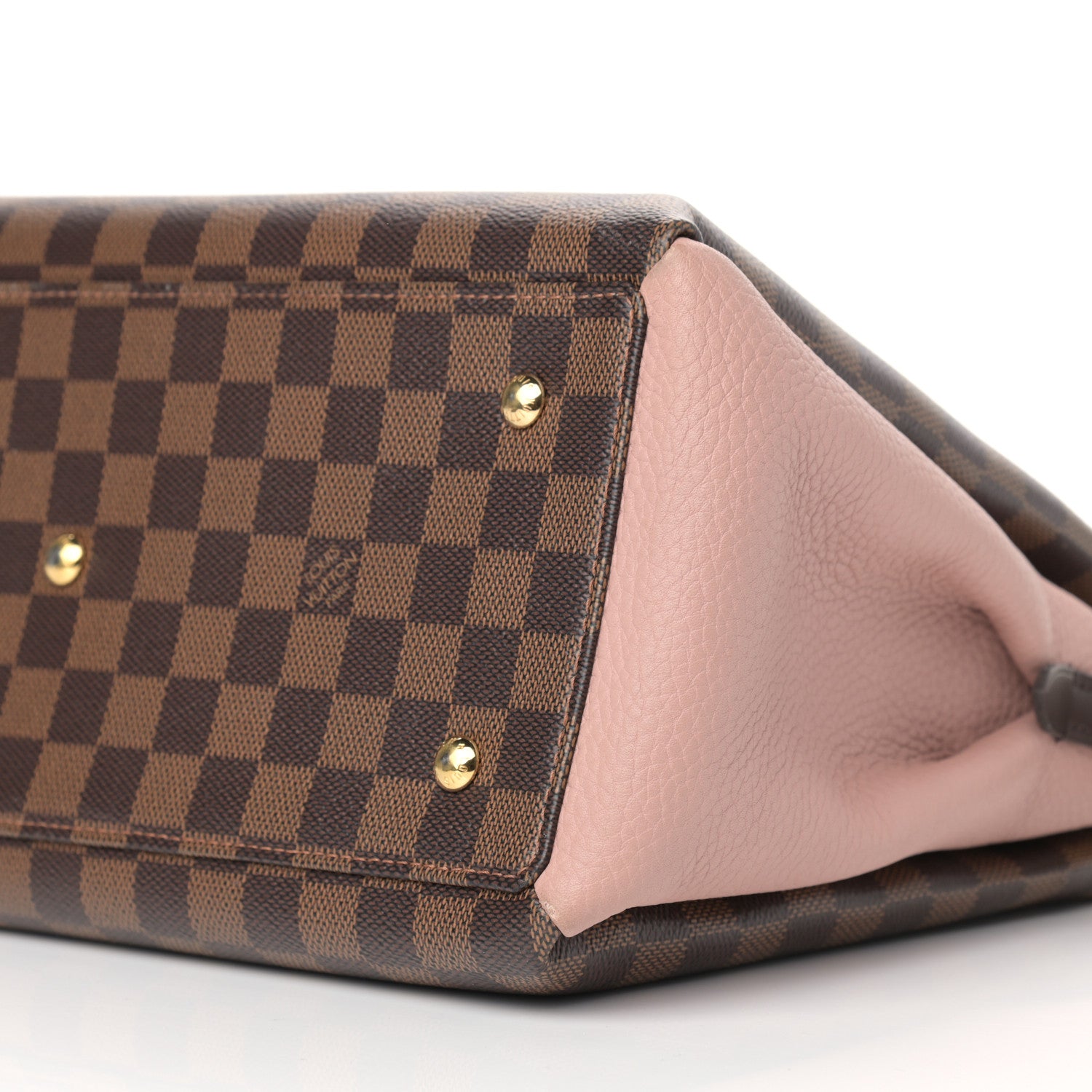 Louis Vuitton Cuir Taurillon Damier Ebene Normandy Magnolia 9 of 14