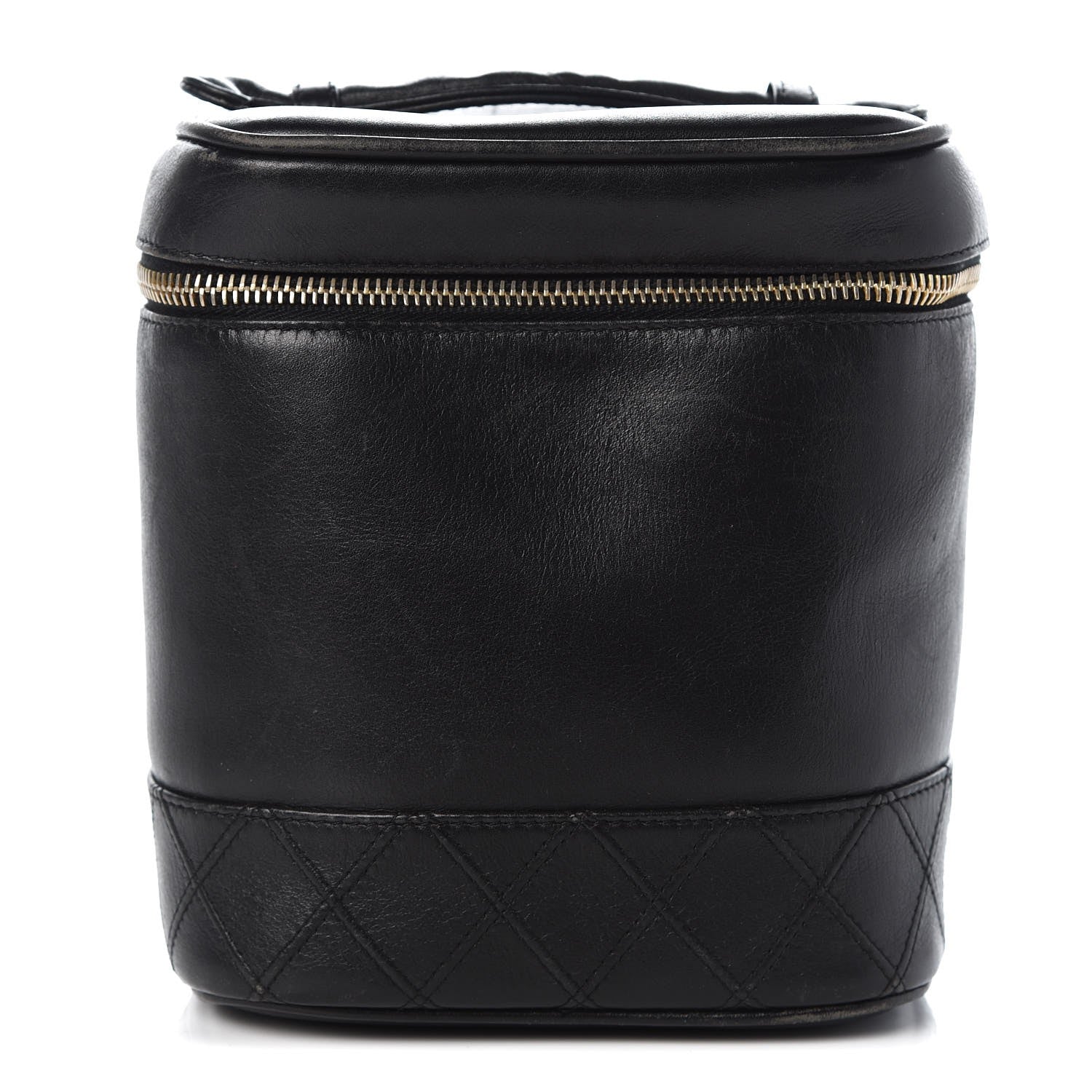Chanel Lambskin Vanity Cosmetic Case Black 1 of 13