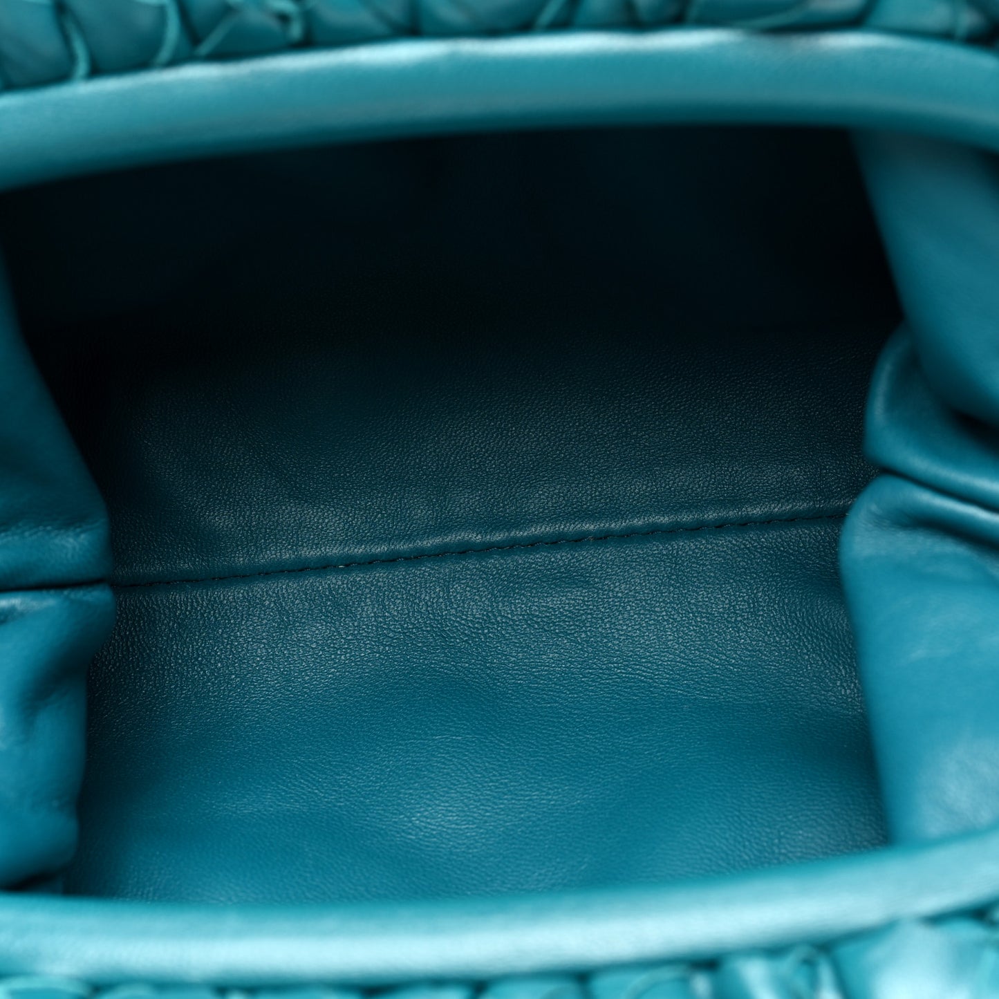 Nappa Intrecciato The Mini Pouch Mallard