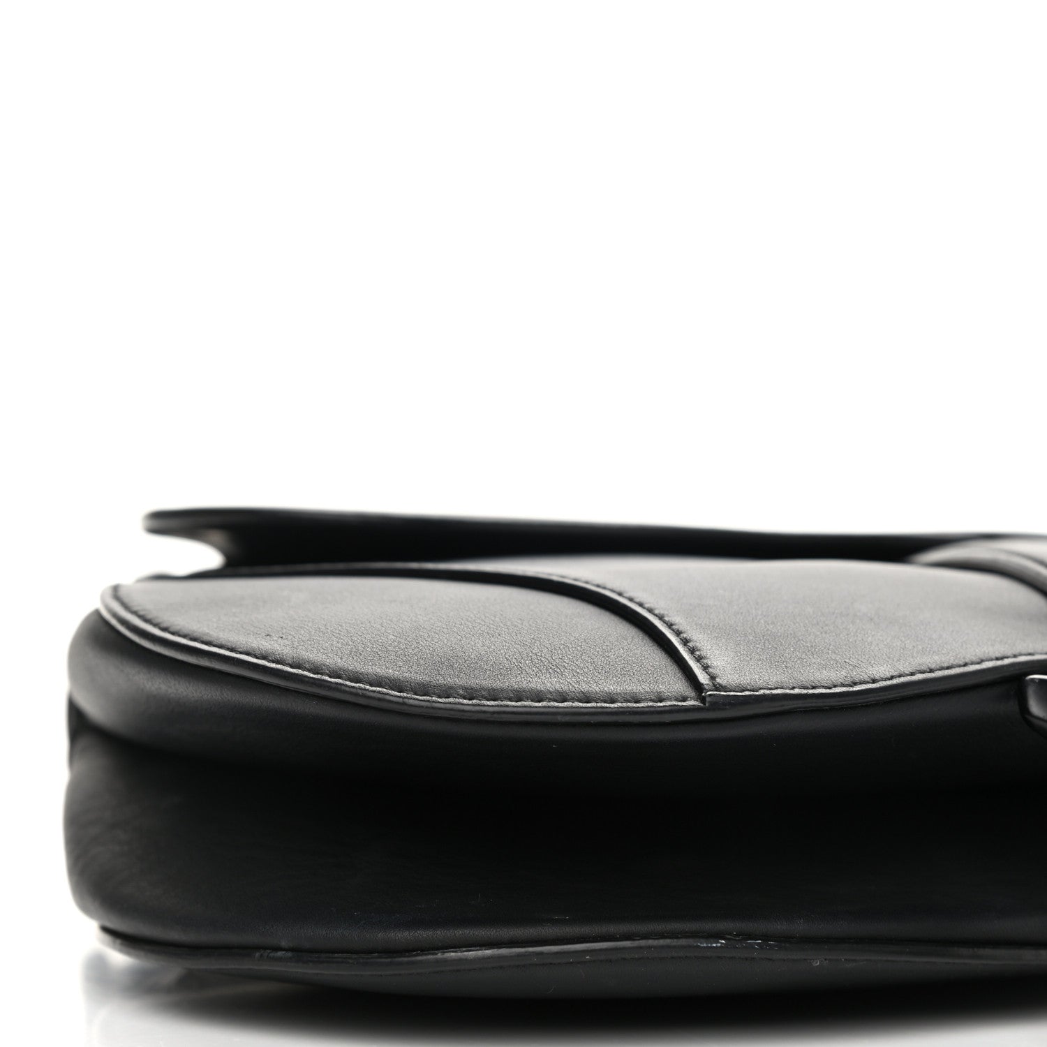 Christian Dior Ultra Matte Calfskin Mini Saddle Bag Black 11 of 13