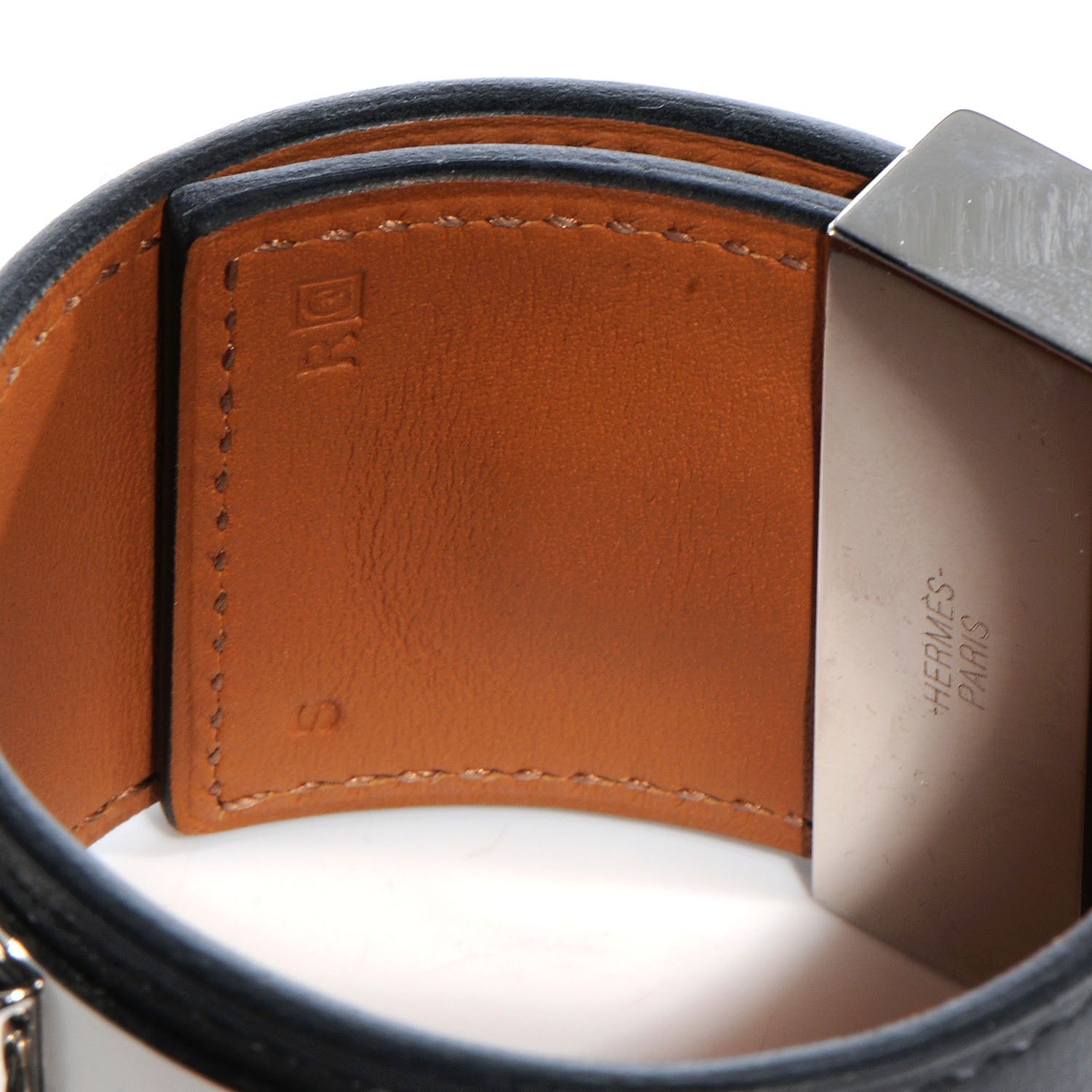 Hermes Chamonix Collier de Chien CDC Bracelet Black Small 6 of 7