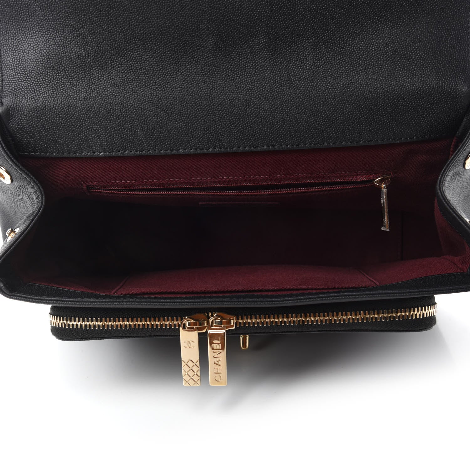 Chanel Caviar Quilted Large Business Affinity Flap Black 5 of 13