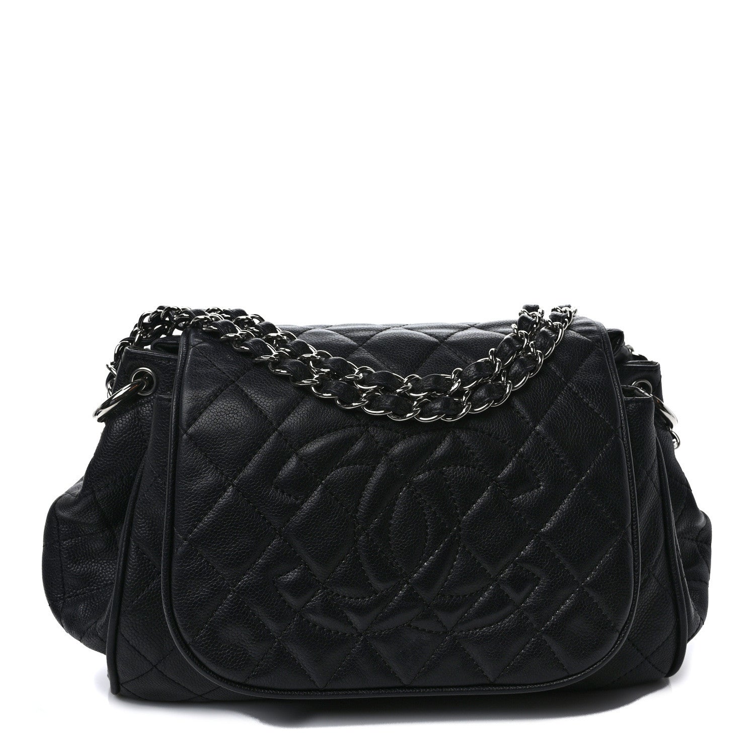 Chanel Caviar Quilted Timeless Accordion Flap Black 1 of 11