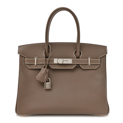 Hermes Epsom Birkin 30 Etoupe 1 of 17