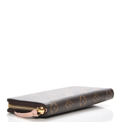 Louis Vuitton Monogram Clemence Wallet Rose Ballerine 4 of 8