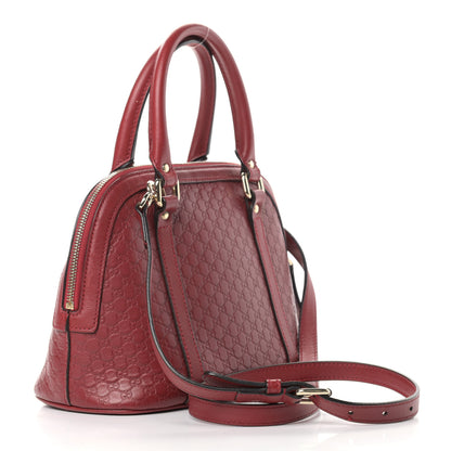 Gucci Soft Microguccissima Mini Dome Bag Rosso 3 of 13