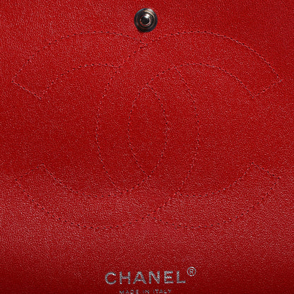 Chanel Lambskin Quilted Jumbo Double Flap Red 7 of 9