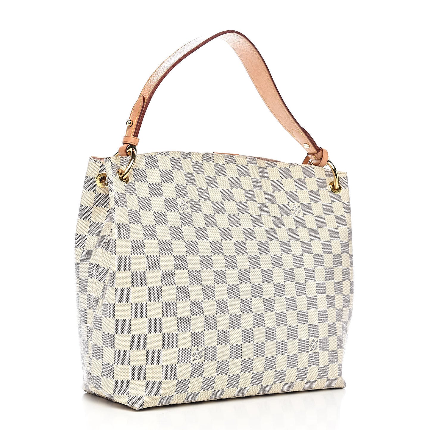 Damier Azur Graceful PM Rose Ballerine