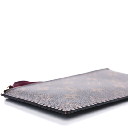 Louis Vuitton Monogram Felicie Chain Wallet Zippered Insert Fuchsia 7 of 9