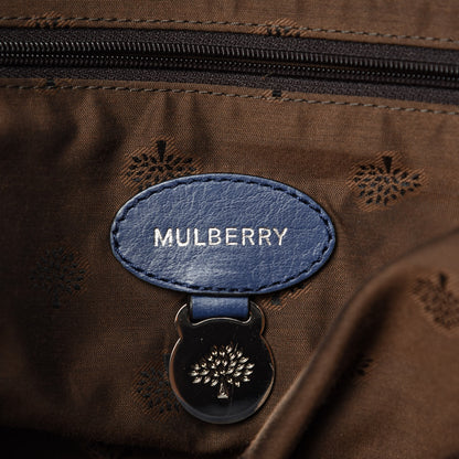 Mulberry Polished Buffalo Medium Alexa Blue 8 of 10