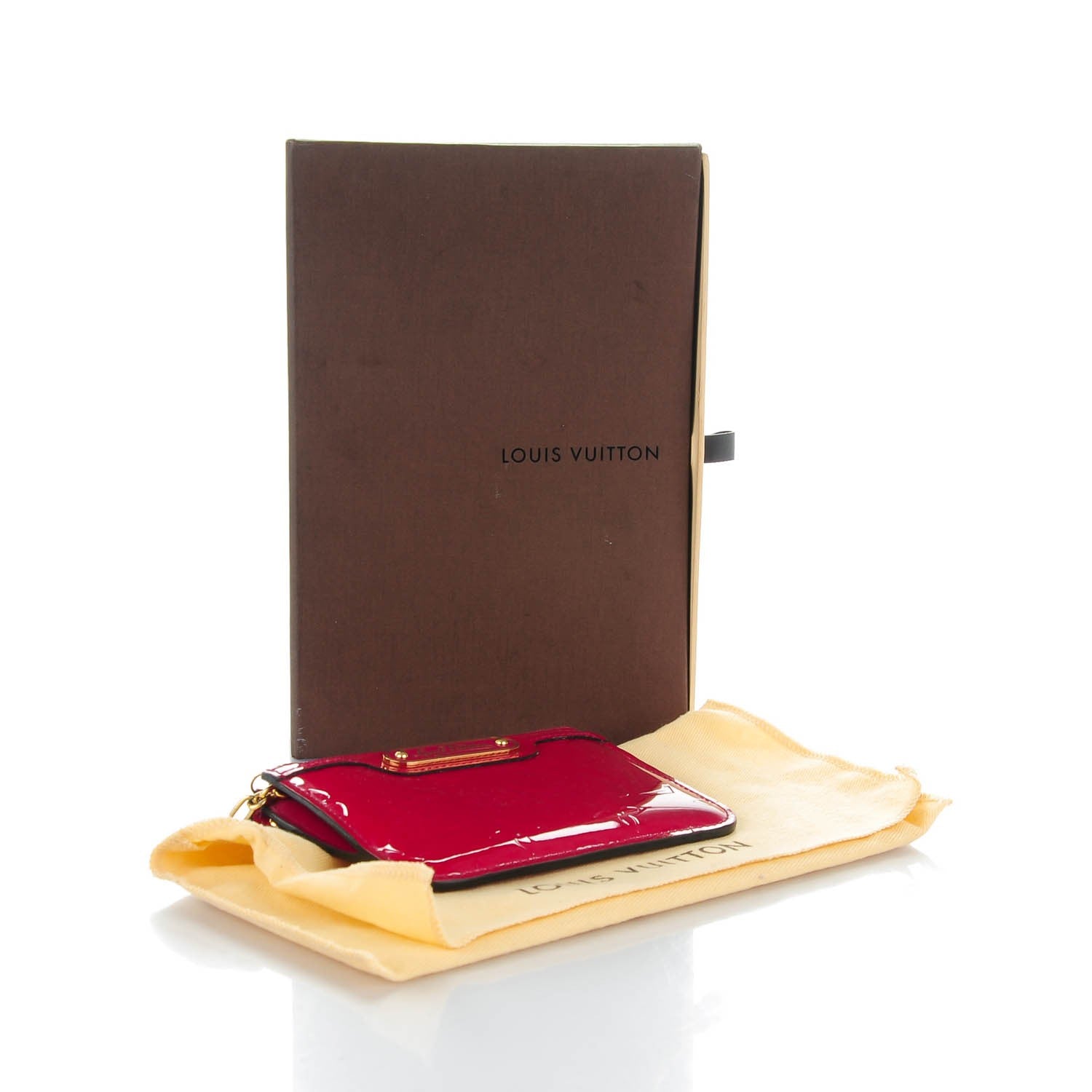 Louis Vuitton Vernis Key Pouch Rose Indien 4 of 7