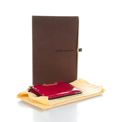 Louis Vuitton Vernis Key Pouch Rose Indien 4 of 7