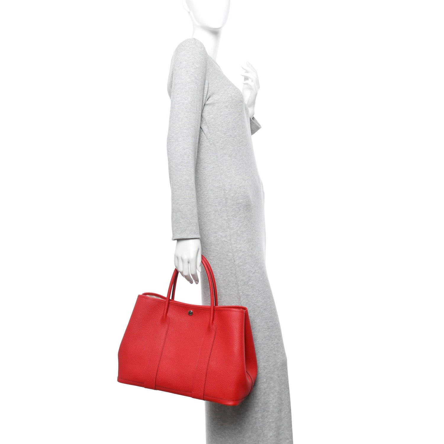 Hermes Negonda Garden Party 36 MM Rouge De Coeur 2 of 9