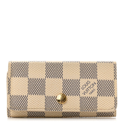 Louis Vuitton Damier Azur Multicles 4 Key Holder 1 of 8