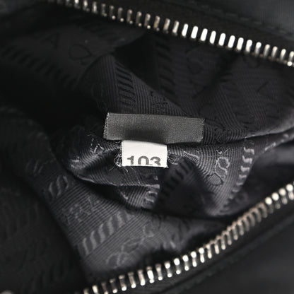 Prada Tessuto Nylon Saffiano Re-Edition 2006 Shoulder Bag Black 8 of 11