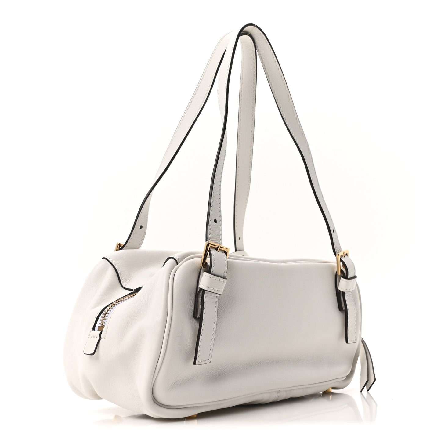 Nappa Bowling Bag White