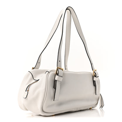 Versace Nappa Bowling Bag White 3 of 10