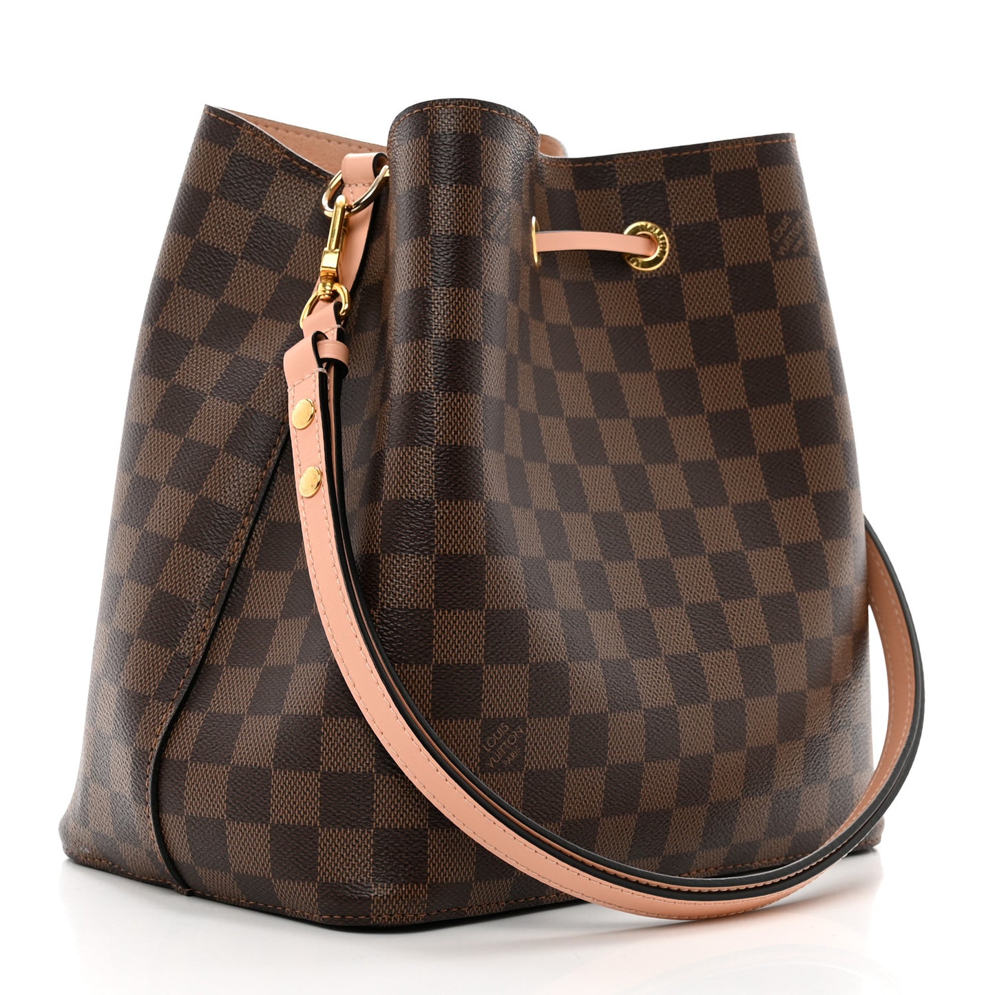 Damier Ebene Neonoe MM Venus Pink