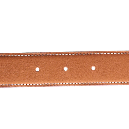 Hermes Swift Epsom 32mm Belt Strap 80 32 Mangue Gold 3 of 6