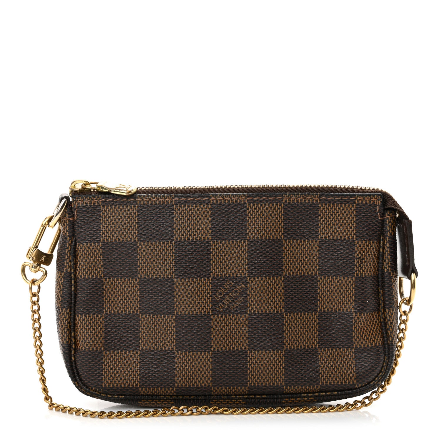 Louis Vuitton Damier Ebene Mini Pochette Accessories 1 of 11