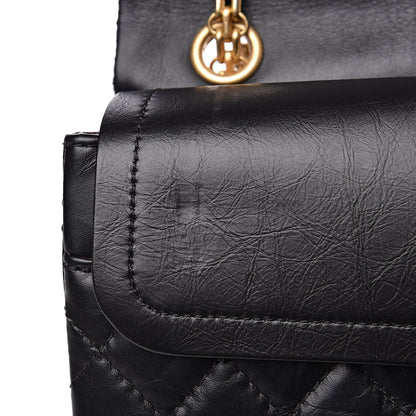 Chanel Aged Calfskin Quilted 2.55 Reissue 225 Flap Black 11 of 13