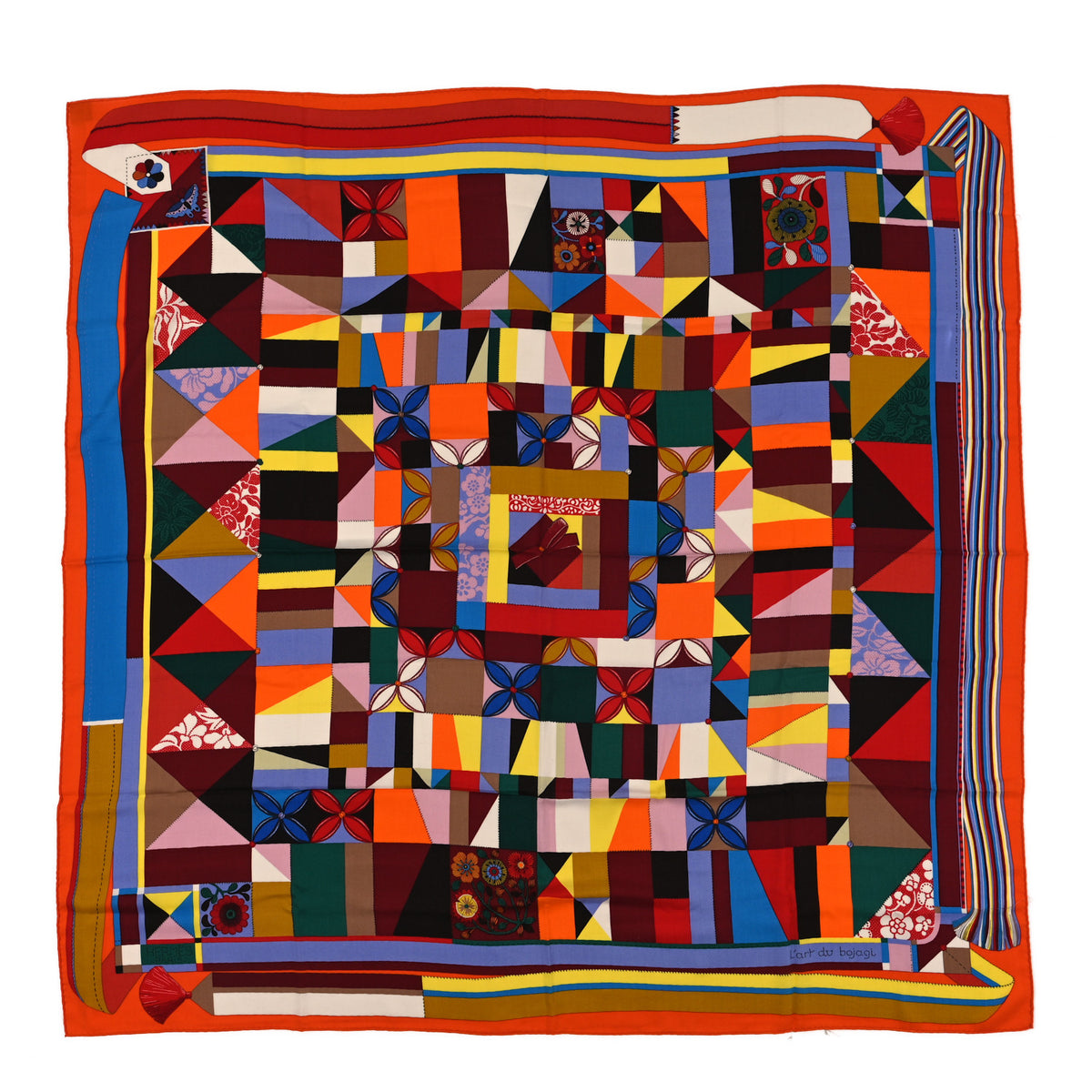 Cashmere Silk L'Art du Bojagi Shawl 140