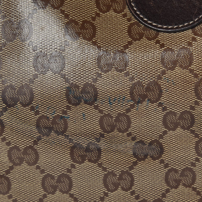 Gucci Crystal Monogram Duchessa Flap Shoulder Bag Dark Brown 13 of 19