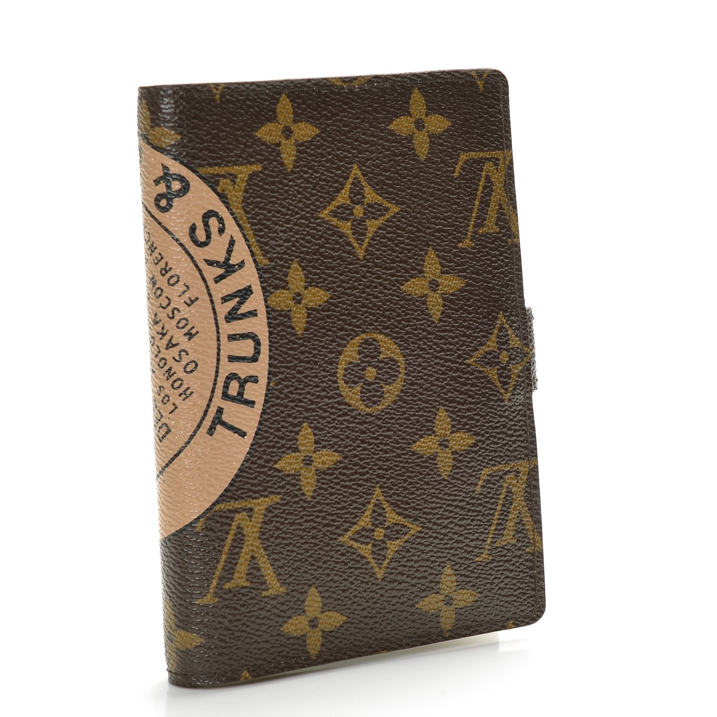 Monogram Complice Trunks and Bags Small Ring Agenda Cover Beige