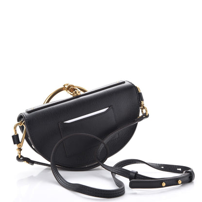 Chloe Calfskin Small Nile Bracelet Minaudiere Bag Black 3 of 9