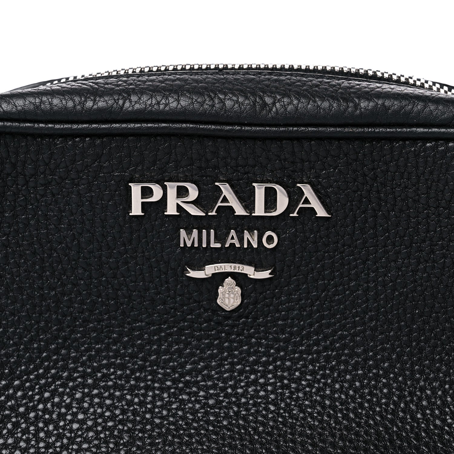 Prada Vitello Daino Mini Camera Crossbody Black 11 of 13