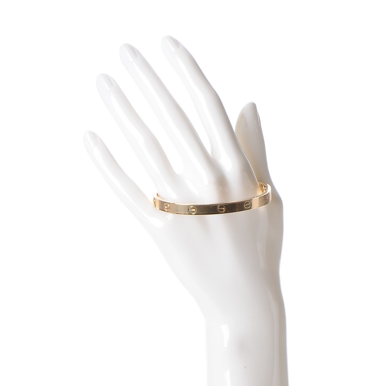 Cartier 18K Yellow Gold LOVE Bracelet 18 2 of 10