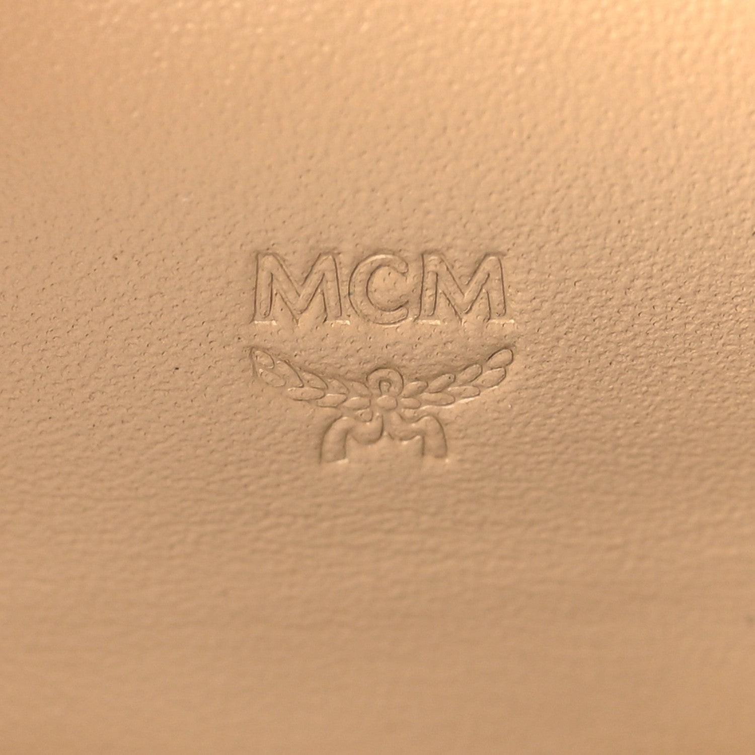 MCM Visetos Patricia Bracelet Bag Gold 6 of 10