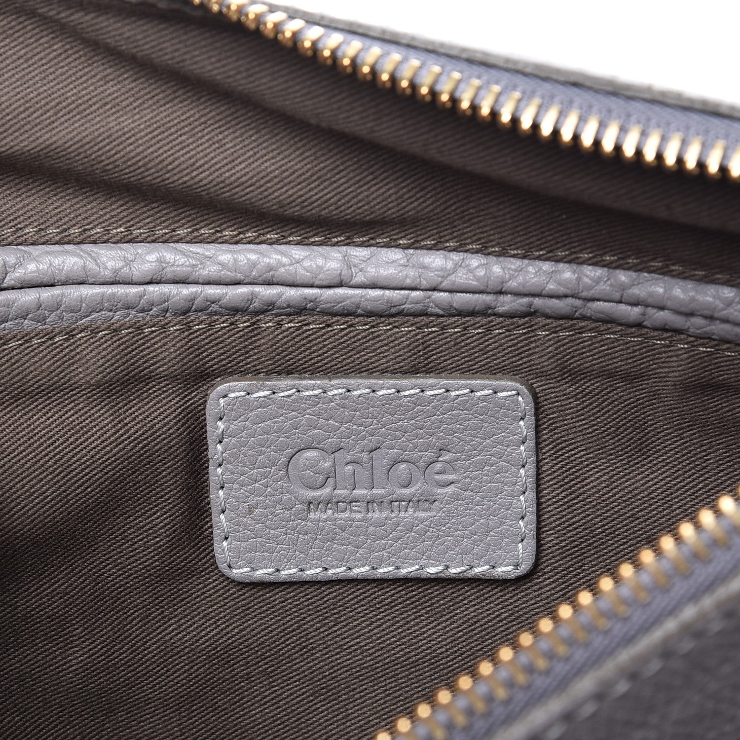 Chloe Calfskin Medium Marcie Satchel Cashmere Grey 7 of 10