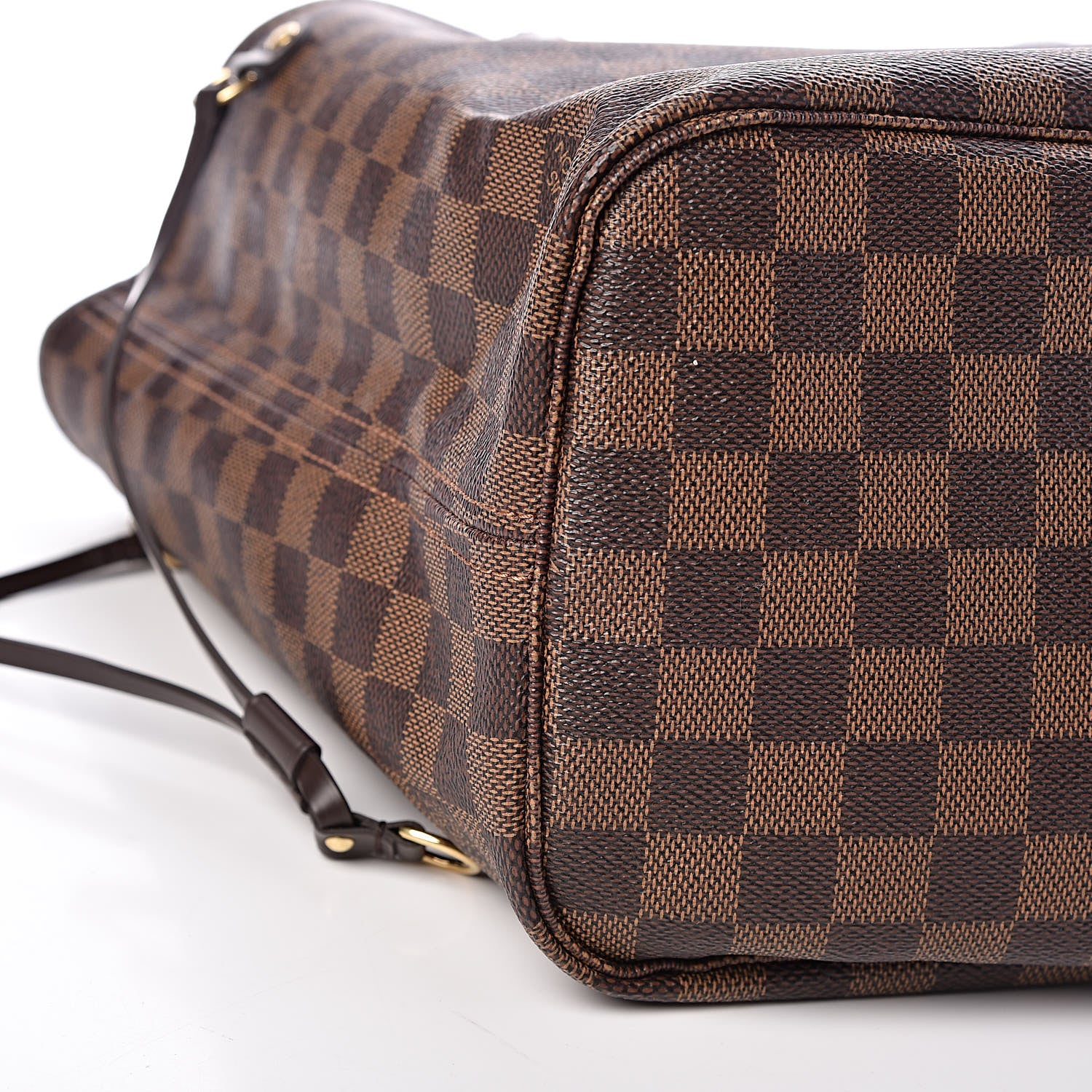 Louis Vuitton Damier Ebene Neo Neverfull MM Rose Ballerine 10 of 12