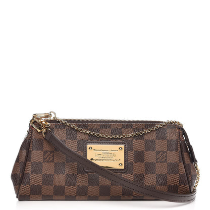 Louis Vuitton Damier Ebene Eva Clutch 1 of 7