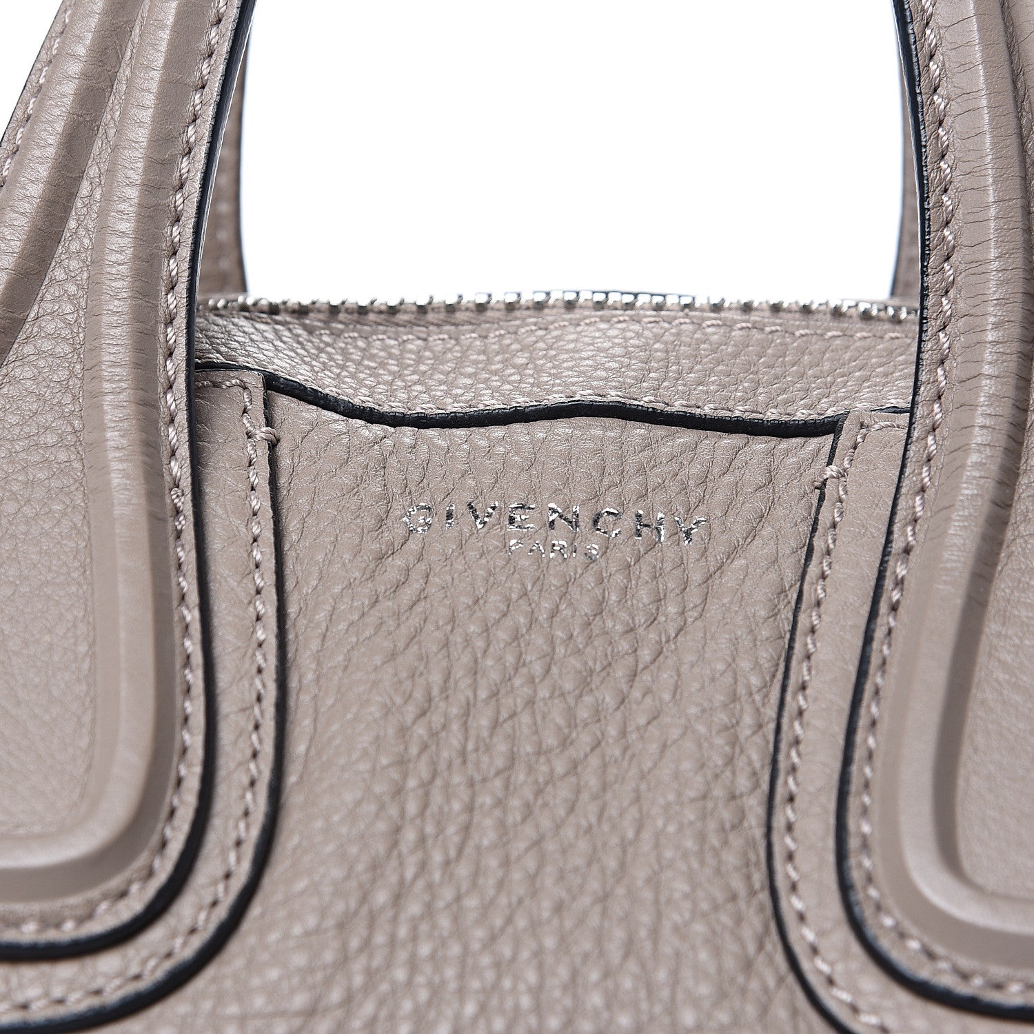 Givenchy Waxy Grained Calfskin Medium Nightingale Mastic 11 of 11