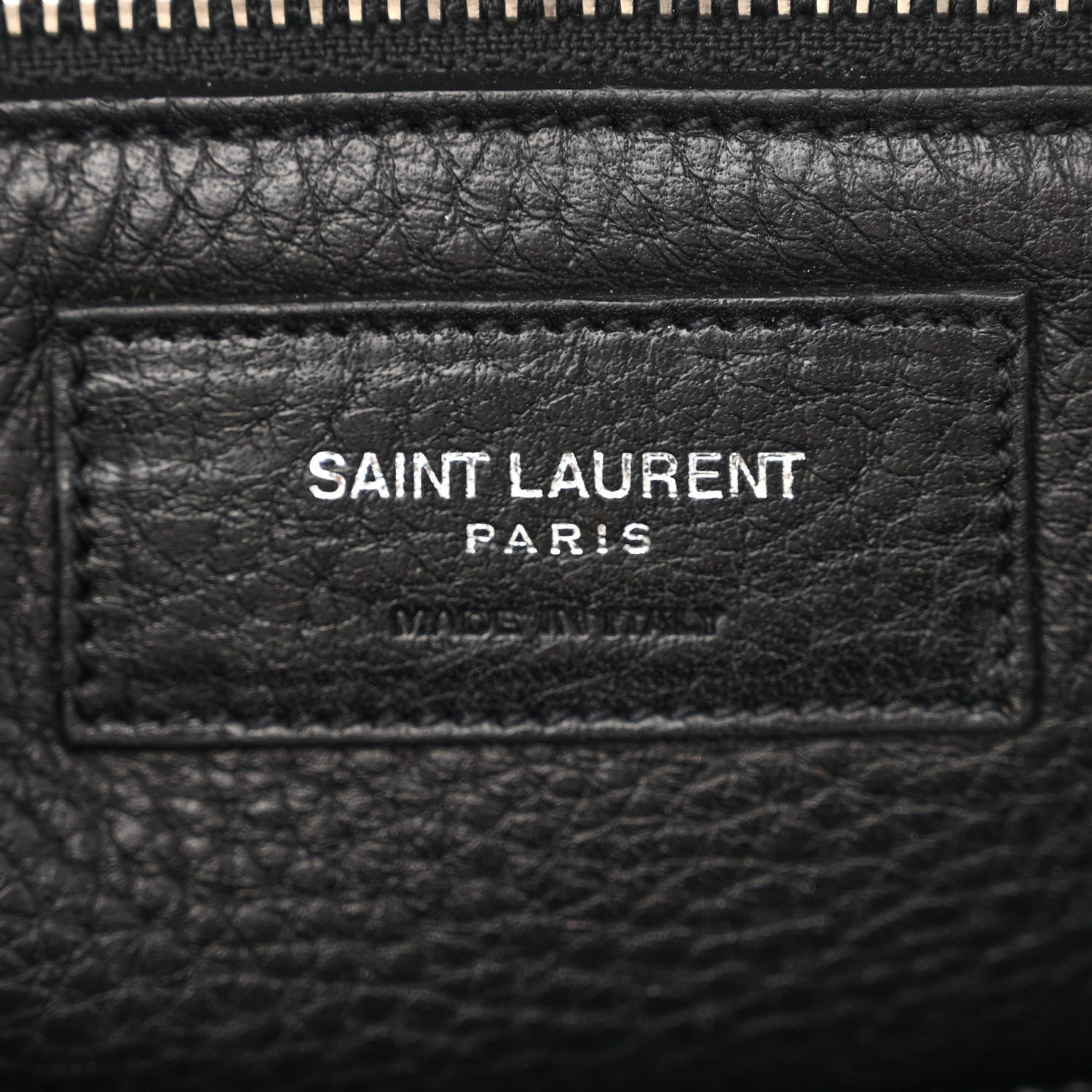 Saint Laurent Suede Calfskin Small Sac De Jour Black 7 of 10